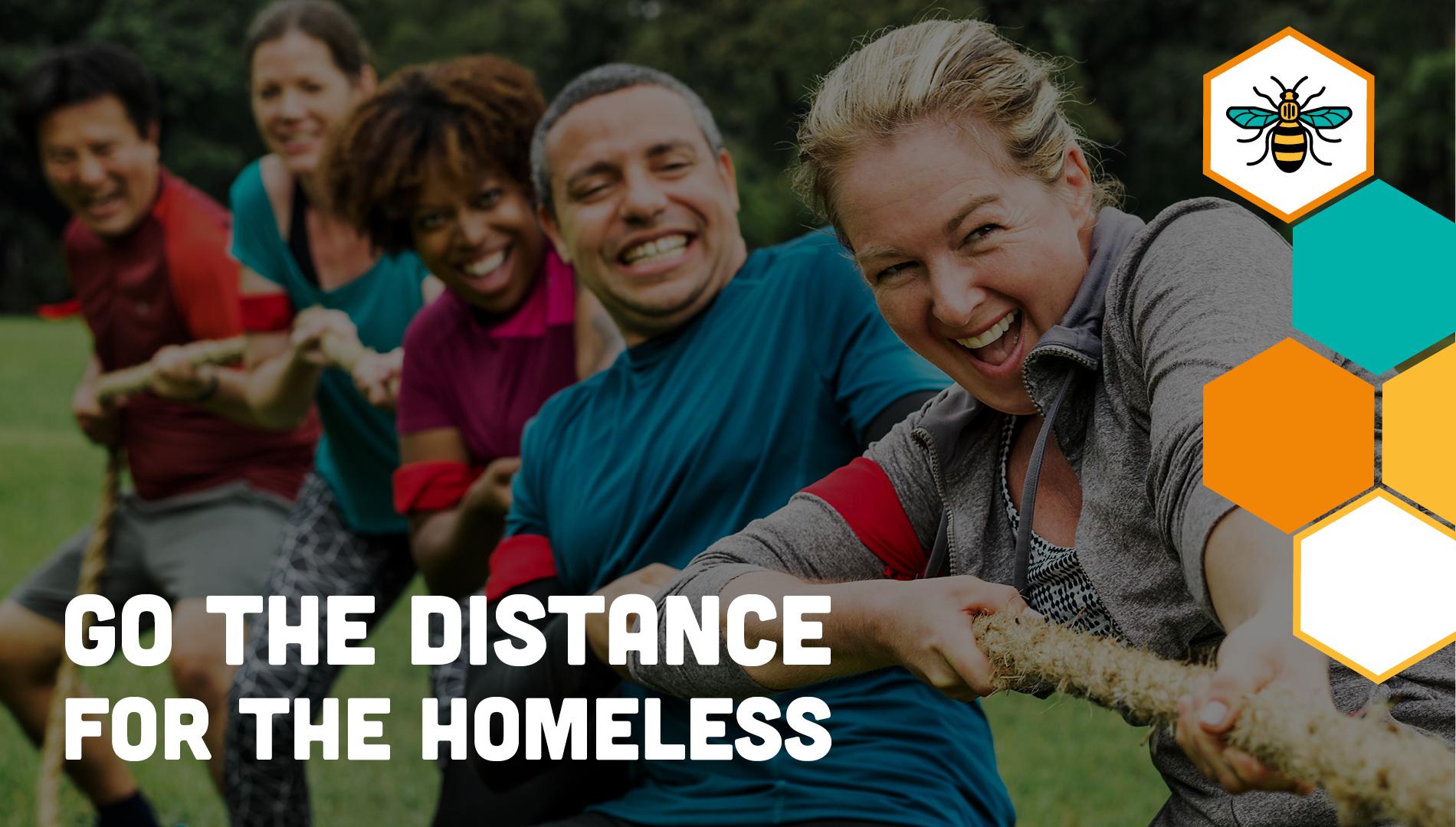 Going the distance for the homeless