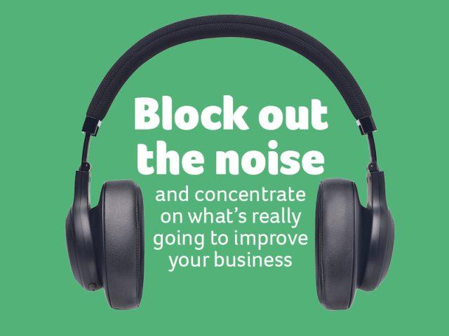 Integrated direct mail campaigns- Block out the noise campaign
