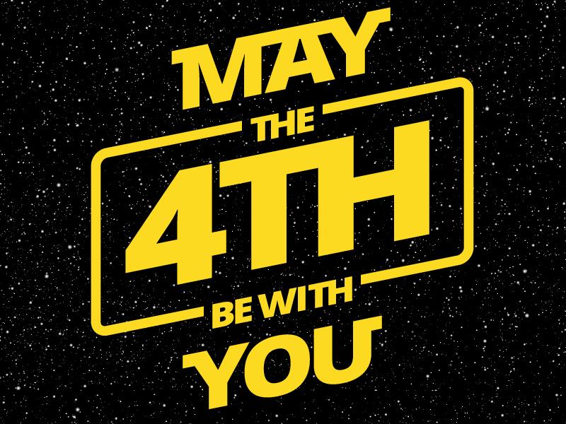 May the 4th be with you