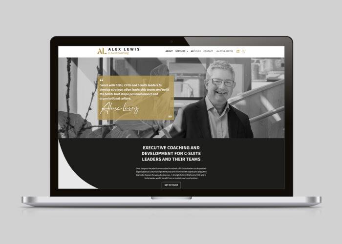 A new brand & website for a C-Suite coach