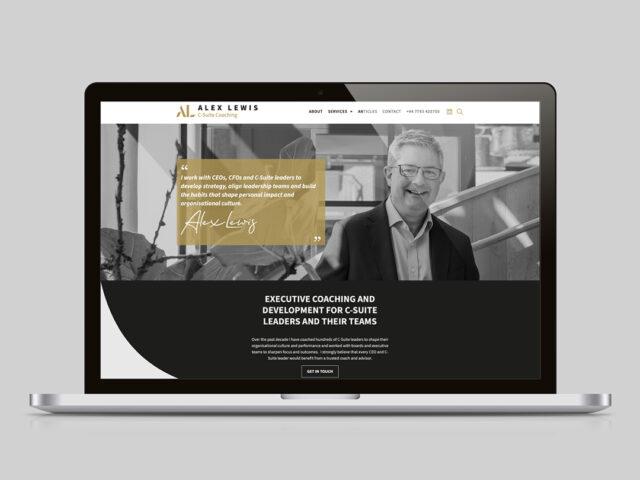 A new brand & website for a C-Suite coach