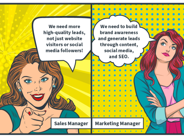 Sales vs marketing