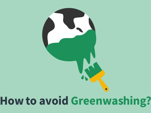 Avoid greenwashing