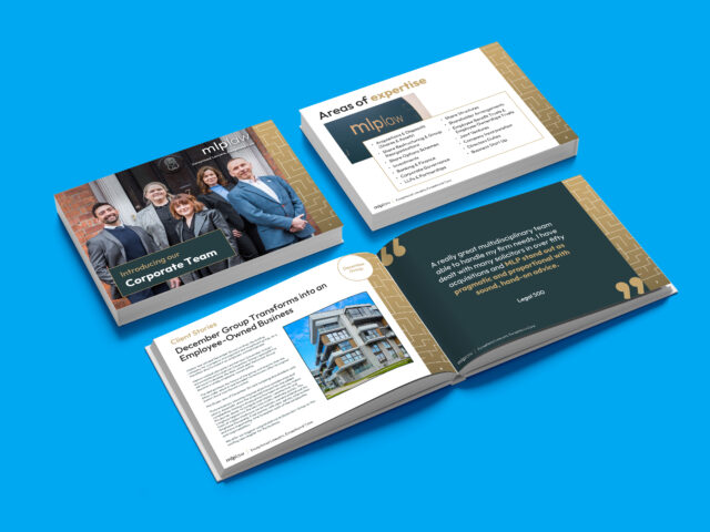 MLP welcome brochure